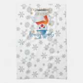 Linge De Cuisine Cute Snowman (Vertical)