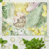 Linge De Cuisine Cute Spring Fairy Kitchen Towel (Plié)