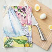 Linge De Cuisine Cute Summer Fairy Kitchen Towel (Quart Plié)