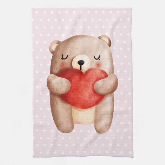 Linge De Cuisine Cute Teddy (Vertical)