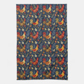 Linge De Cuisine Cute tiled chickens pattern  (Vertical)