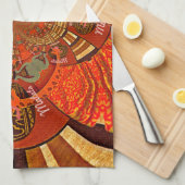 Linge De Cuisine Cute unique Giraffe Animal Hakuna Matata Design (Quart Plié)