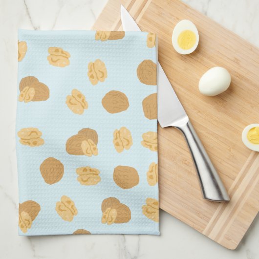Linge De Cuisine Cute Walnuts (Quart Plié)