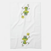 Linge De Cuisine Cute Whimsical Happy Frog (Vertical)
