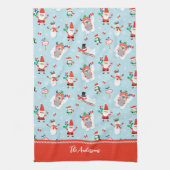 Linge De Cuisine Cute Whimsical Winter Christmas (Vertical)