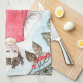 Linge De Cuisine Cute Winter Fairy Kitchen Towel (Quart Plié)