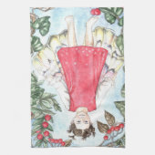 Linge De Cuisine Cute Winter Fairy Kitchen Towel (Vertical)