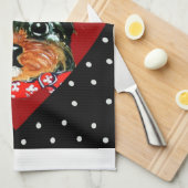 Linge De Cuisine Cute Yorkie Poo (Quart Plié)