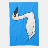 Linge De Cuisine Cygne de trompettiste de Birdorable (Vertical)