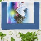 Linge De Cuisine Cygne Imaginaire (Plié)