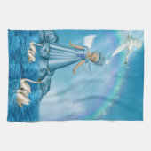 Linge De Cuisine Cygnes Blanches Et Angel (Horizontal)