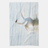 Linge De Cuisine Cygnus cygne blanc (Vertical)
