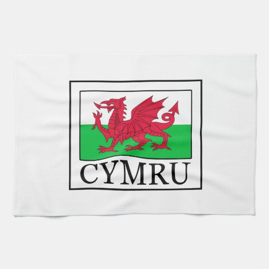 Linge De Cuisine Cymru (Horizontal)