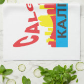 Linge De Cuisine cyrillique de Calgary (Plié)
