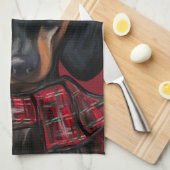 LINGE DE CUISINE DACHSHING (Quart Plié)