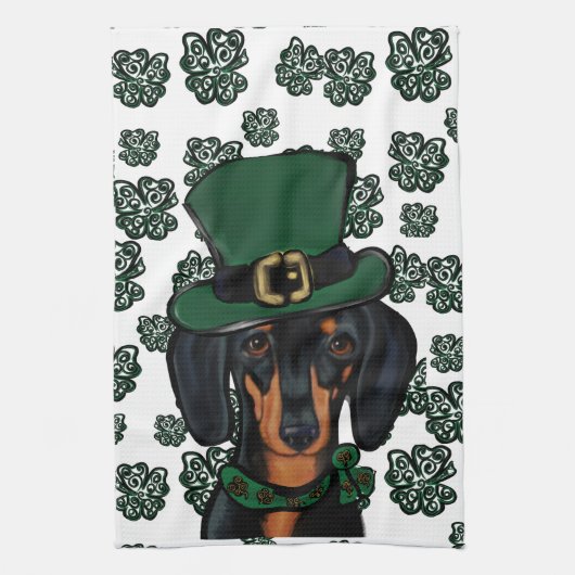 LINGE DE CUISINE DACHSHUND       (Vertical)