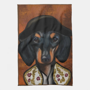 LINGE DE CUISINE DACHSHUND         