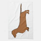 Linge De Cuisine dachshund (Vertical)