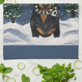 Linge De Cuisine Dachshund (Plié)