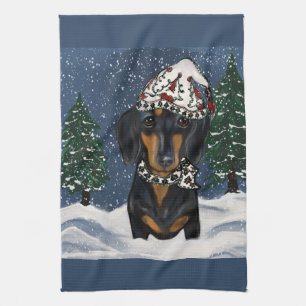 Linge De Cuisine Dachshund