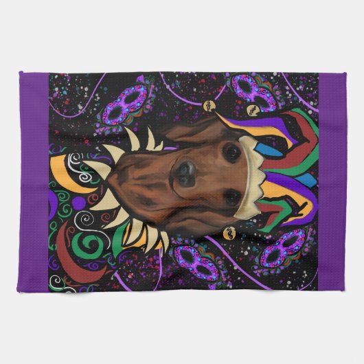 Linge De Cuisine Dachshund (Horizontal)