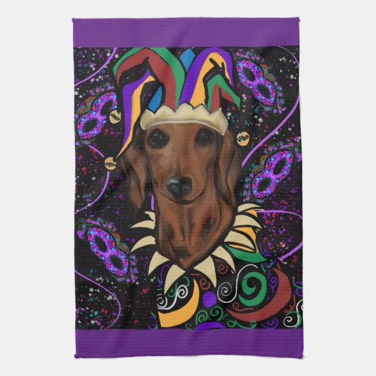 Linge De Cuisine Dachshund (Vertical)