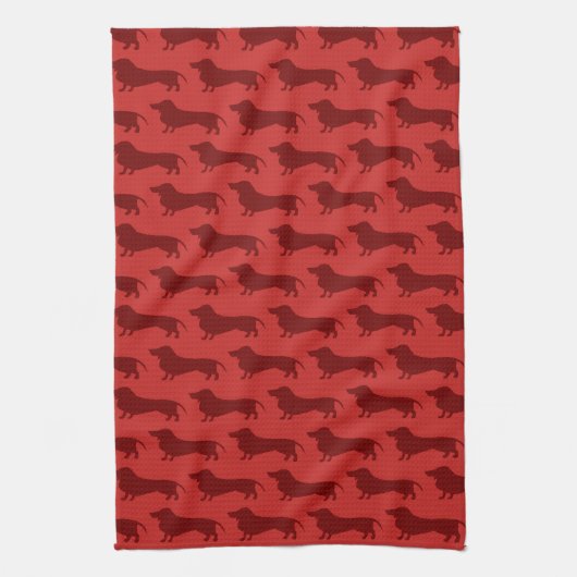 Linge De Cuisine Dachshund (Vertical)