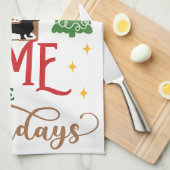 Linge De Cuisine Dachshund : Il n'y a pas d'endroit comme chez soi (Quart Plié)