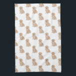 Linge De Cuisine Dachshund (Long Haired, Rouge)<br><div class="desc">J'aime ce motif sucré d'une illustration d'aquarelle de chien de dachshund anglais aux cheveux longs rouges parce que c'est assez classique pour servir comme un neutre, mais pops comme une pièce autonome! C'est l'ajout parfait à n'importe quelle chambre familiale, garderie, bureau, ou même la grotte homme! Pour les cadeaux les...</div>