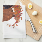 Linge De Cuisine Dachshunds Halloween (Quart Plié)