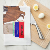 Linge De Cuisine Dachshunds Retour à l'école (Quart Plié)