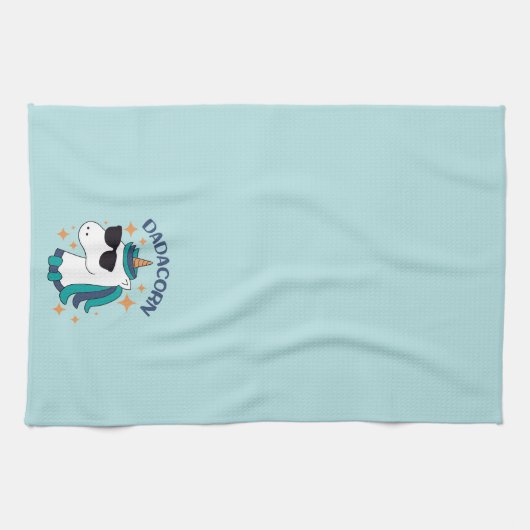 Linge De Cuisine Dadacorn Avec Lunettes De Soleil (Horizontal)