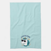 Linge De Cuisine Dadacorn Avec Lunettes De Soleil (Vertical)