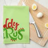 Linge De Cuisine Daddy Saurus Dinosaur (Quart Plié)