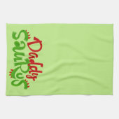 Linge De Cuisine Daddy Saurus Dinosaur (Horizontal)