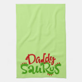 Linge De Cuisine Daddy Saurus Dinosaur (Vertical)
