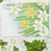 Linge De Cuisine Daffodiques de printemps (Plié)