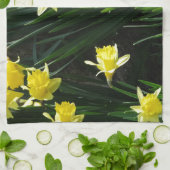 Linge De Cuisine Daffodiques de printemps (Plié)
