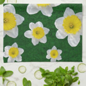 Linge De Cuisine Daffodiques de printemps (Plié)
