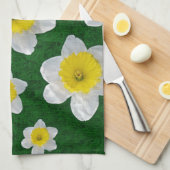 Linge De Cuisine Daffodiques de printemps (Quart Plié)