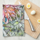 LINGE DE CUISINE DAHLIA FLOWER (Quart Plié)