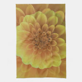 Linge De Cuisine Dahlia jaune (Vertical)