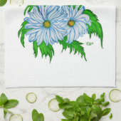 Linge De Cuisine Daisies flowers (Plié)