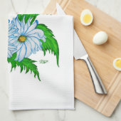 Linge De Cuisine Daisies flowers (Quart Plié)