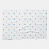 Linge De Cuisine Daisy Delight Blue (Horizontal)