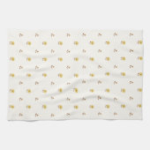 Linge De Cuisine Daisy Delight Jaune Brown (Horizontal)