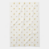 Linge De Cuisine Daisy Delight Jaune Brown (Vertical)