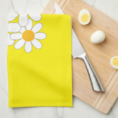Linge De Cuisine Daisy Lumineuse et Audacieuse (Quart Plié)