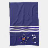 Linge De Cuisine Dallas Football Fan Customizable Design (Vertical)