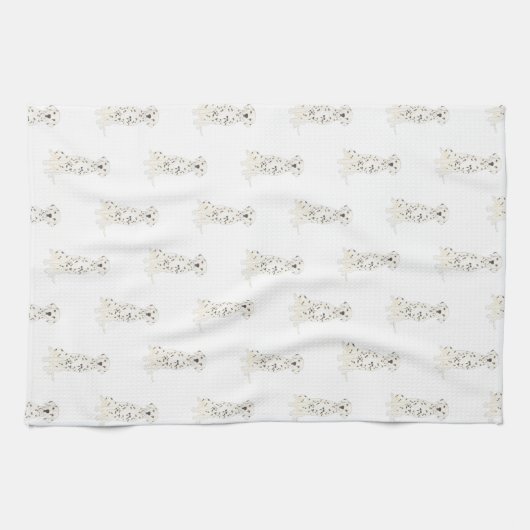 Linge De Cuisine Dalmatien (Horizontal)